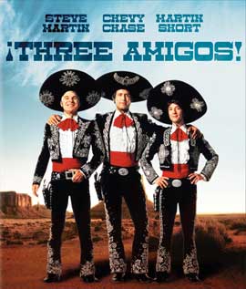 Tres Amigos (1986) poster